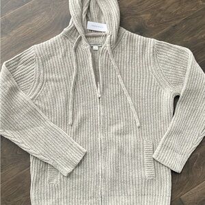 Outerknown Pismo Zip Cardigan Hoodie - Mens L